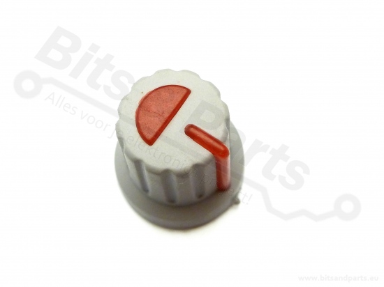 Button Pointer Mixer Style Gray/Red